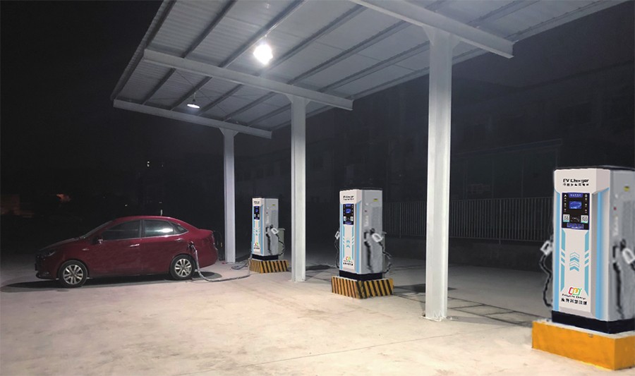 中山中外運(yùn)大廈充電站